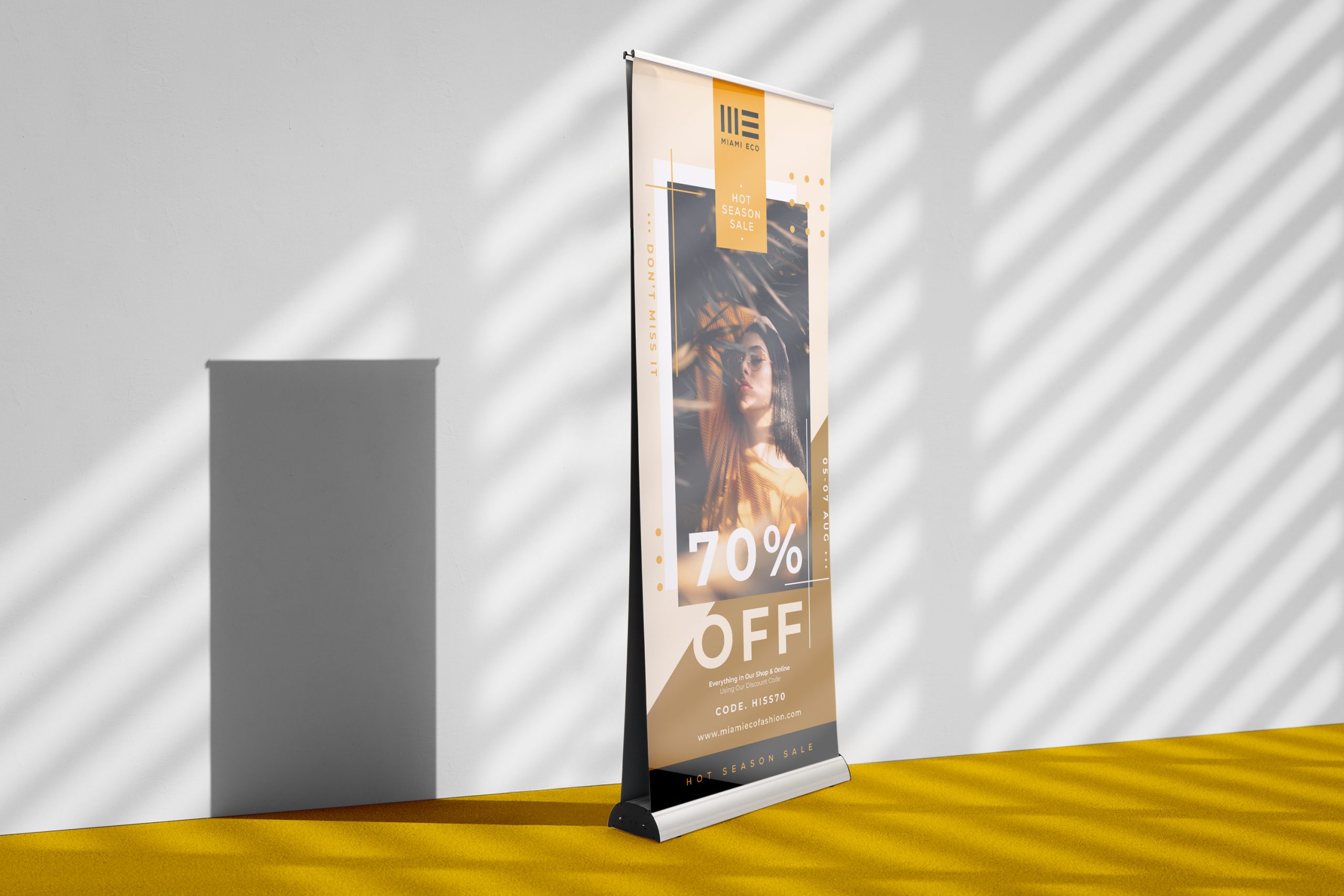 Double-Sided Roller Banners