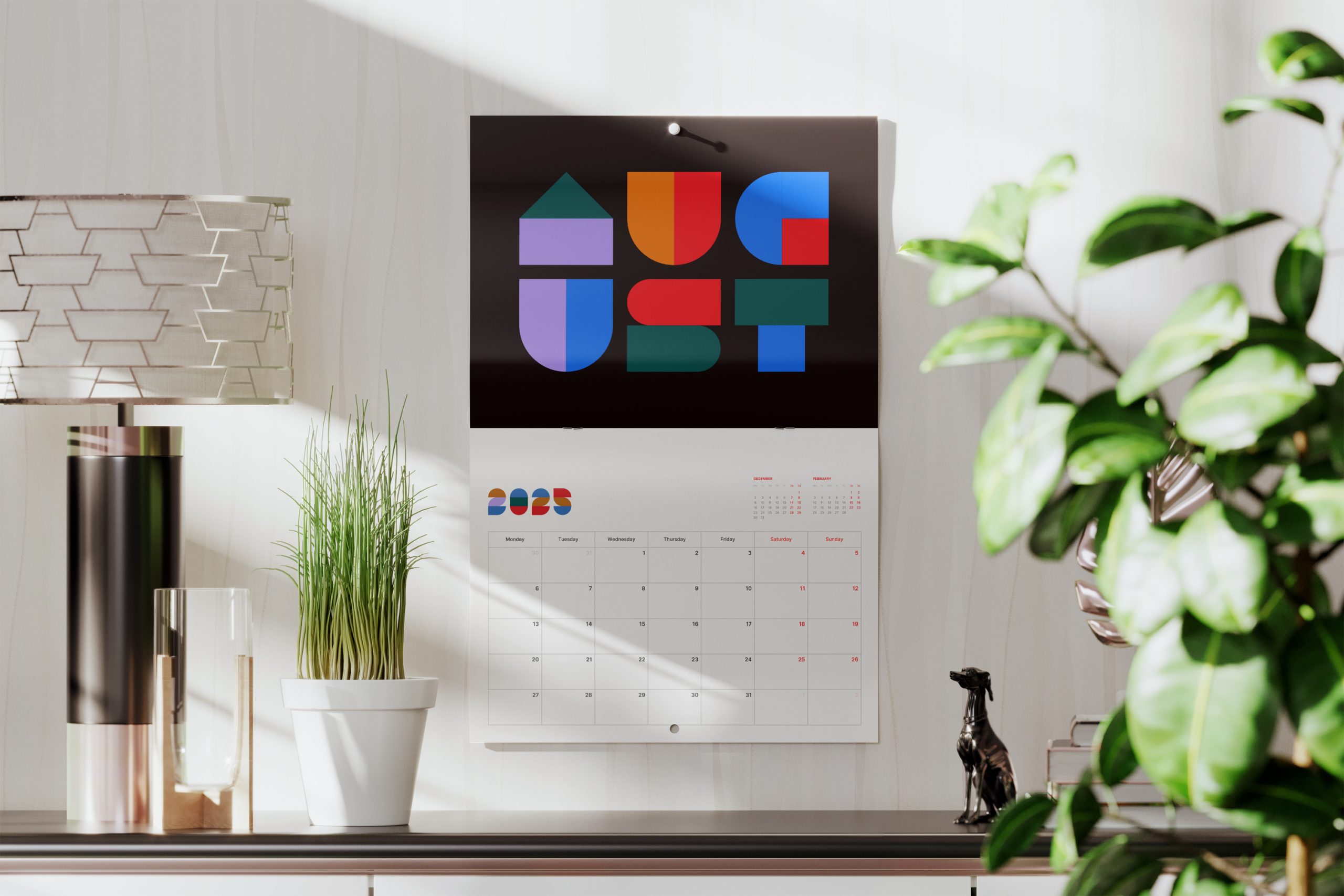 Drilled Hole Calendars