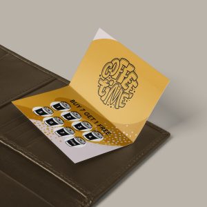 Folded Business Cards