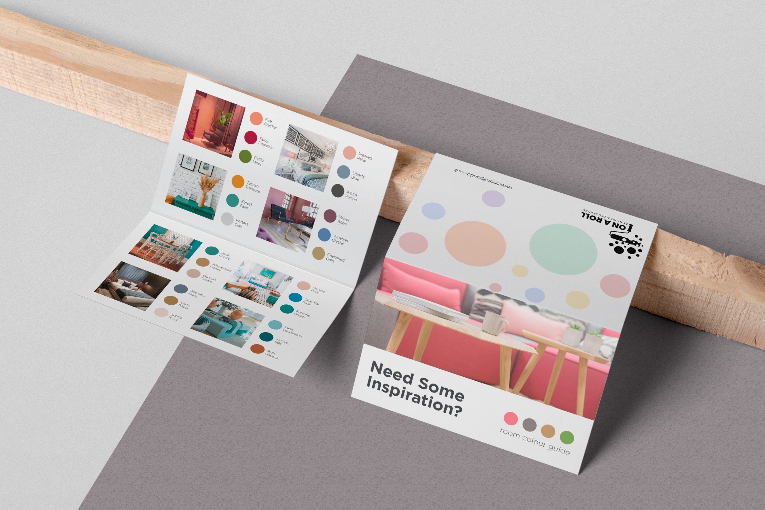 Folded Business Cards