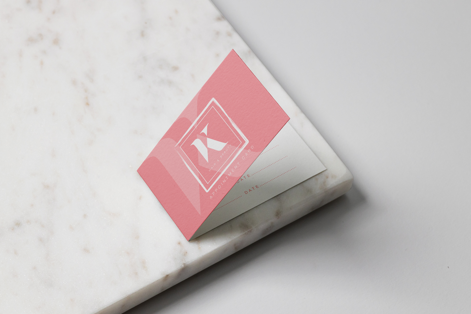 Folded Business Cards